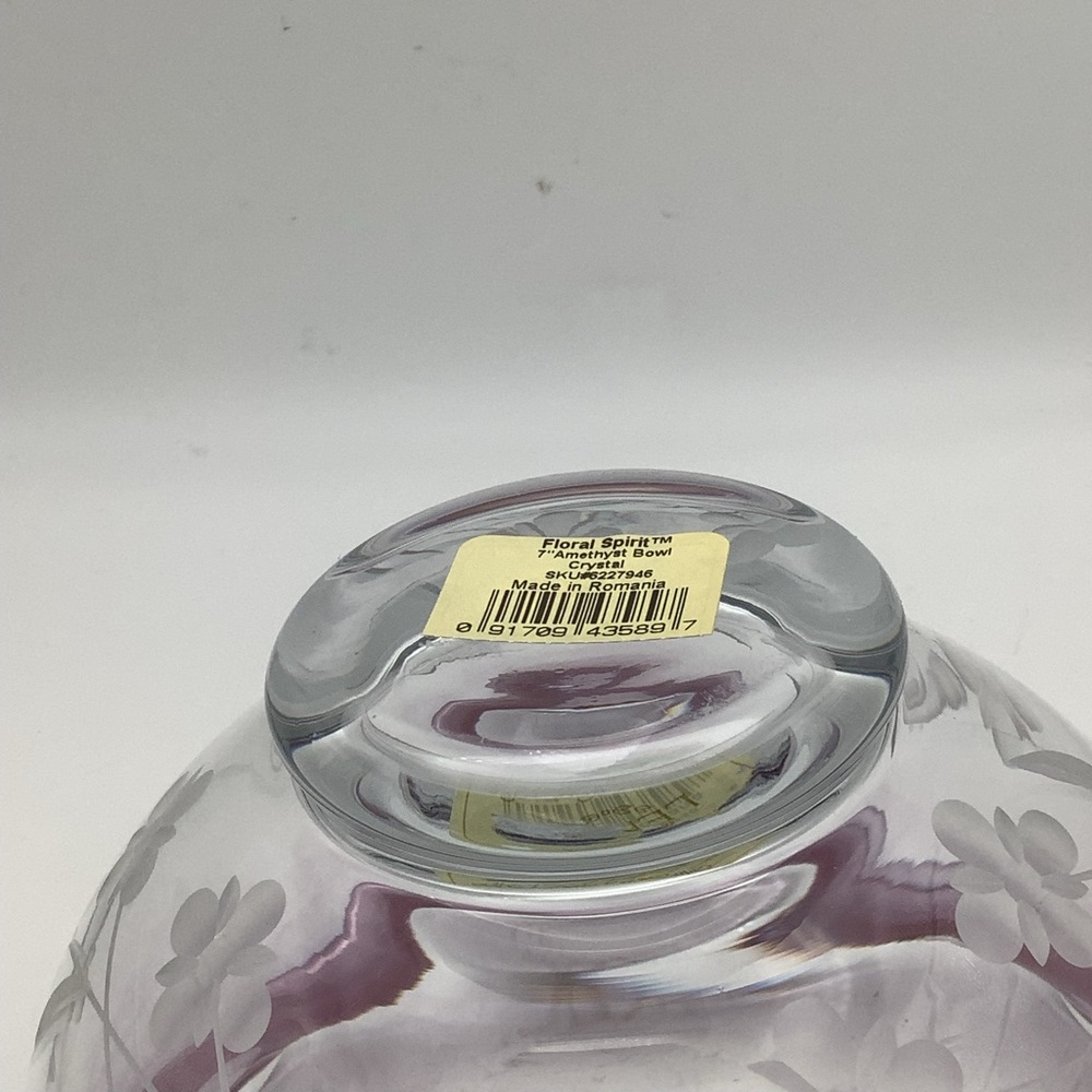 Lenox Floral Spirit Amethyst Bowl - Picture 6 of 12